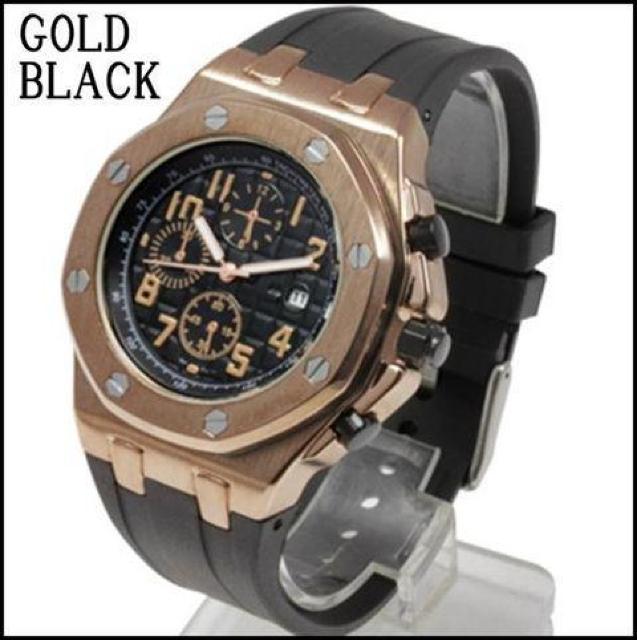 NEW★艶消し3Dミディアムフェイス腕時計GB < 男性アクセサリー/時計  NEW★艶消し3Dミディアムフェイス腕時計GB  < 男性アクセサリー/時計の