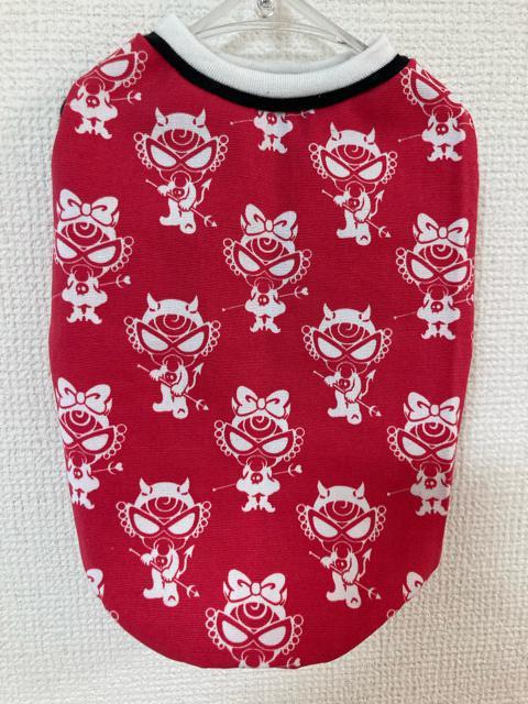 M★ハンドメイド ヒスミニ シャツ デビルキン ピンク 黒 ボーダー 犬服★ < ペット/手芸/園芸  M★ハンドメイド ヒスミニ シャツ デビルキン ピンク 黒 ボーダー 犬服★ < ペット/手芸/園芸の