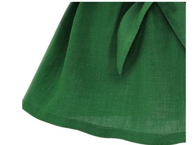 特別提供品790円★在庫処分セール 超人気 リボントップス/チュニック/ドルマン グリーン M < 女性ファッション  特別提供品790円★在庫処分セール 超人気 リボントップス/チュニック/ドルマン グリーン M < 女性ファッションの