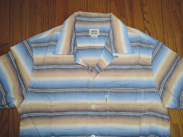 COOTIE クーティー 半袖シャツ S ボーダー 開衿シャツ < ブランド COOTIE クーティー 半袖シャツ S ボーダー 開衿シャツ < ブランドの