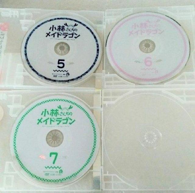 DVD「小林さんちのメイドラゴン(第1期) 全7巻」レンタル落ち ジャケットなし < CD/DVD/ビデオ  DVD「小林さんちのメイドラゴン(第1期) 全7巻」レンタル落ち ジャケットなし < CD/DVD/ビデオの