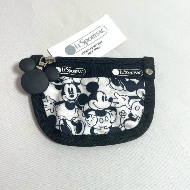 ★新品★LeSportsac レスポートサック ミッキー 小銭入れ コインケース キーリング付き ポーチ 送料無料 < 女性ファッション  ★新品★LeSportsac レスポートサック ミッキー 小銭入れ コインケース キーリング付き ポーチ 送料無料  < 女性ファッションの