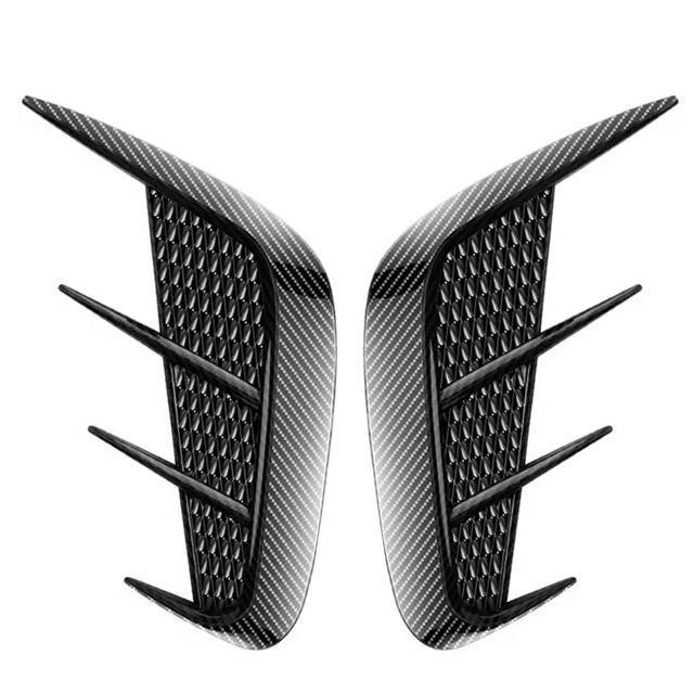 リアフェンダー&フロントフェンダー両用ダミーダクト左右 カーボン調汎用ダクト 柔軟素材で曲面もOK 愛車がレーシーに大変身 < 自動車/バイク リアフェンダー&フロントフェンダー両用ダミーダクト左右 カーボン調汎用ダクト 柔軟素材で曲面もOK 愛車がレーシーに大変身 < 自動車/バイク