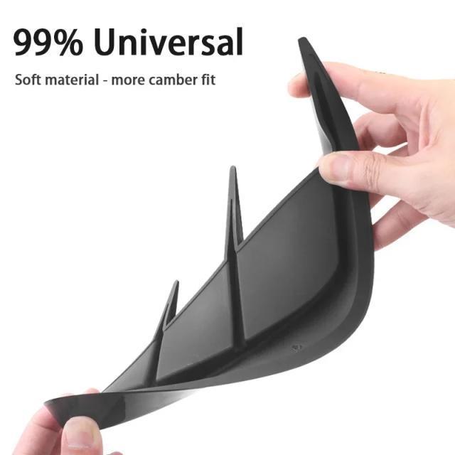 リアフェンダー&フロントフェンダー両用ダミーダクト左右 カーボン調汎用ダクト 柔軟素材で曲面もOK 愛車がレーシーに大変身 < 自動車/バイク リアフェンダー&フロントフェンダー両用ダミーダクト左右 カーボン調汎用ダクト 柔軟素材で曲面もOK 愛車がレーシーに大変身 < 自動車/バイク