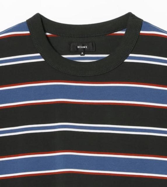 メンズ ボーダー ルーズ ロングスリーブTシャツ < 男性ファッション メンズ ボーダー ルーズ ロングスリーブTシャツ < 男性ファッションの