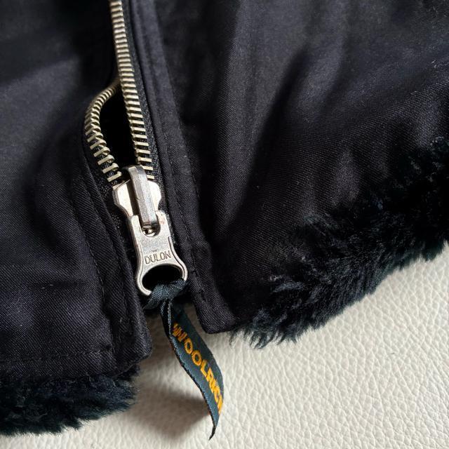 ◆ウールリッチ◆ファーミリタリージャケット◆黒◆ジップ◆M◆レディース < ブランド ◆ウールリッチ◆ファーミリタリージャケット◆黒◆ジップ◆M◆レディース < ブランドの