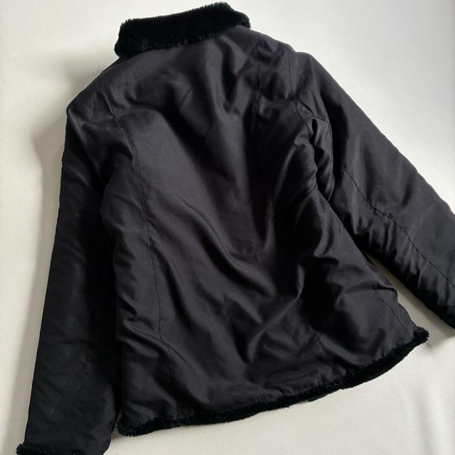 ◆ウールリッチ◆ファーミリタリージャケット◆黒◆ジップ◆M◆レディース < ブランド ◆ウールリッチ◆ファーミリタリージャケット◆黒◆ジップ◆M◆レディース < ブランドの