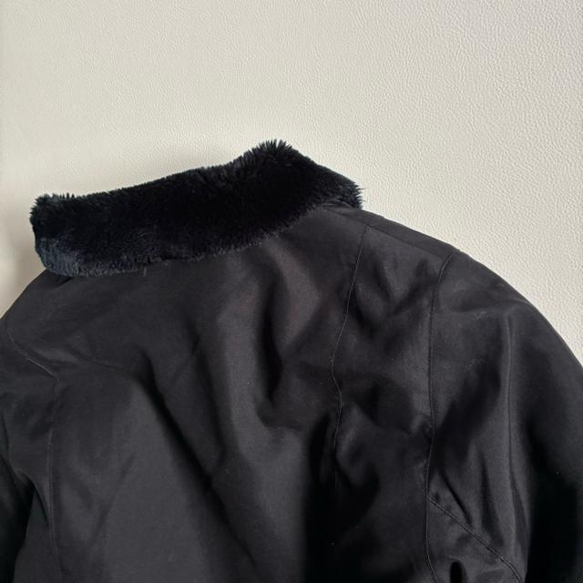 ◆ウールリッチ◆ファーミリタリージャケット◆黒◆ジップ◆M◆レディース < ブランド ◆ウールリッチ◆ファーミリタリージャケット◆黒◆ジップ◆M◆レディース < ブランドの