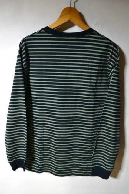 新品 GU ジーユー ヘビーウェイトクルーネックT ボーダー 長袖 グリーン L メンズ トップス Tシャツ アウトドア 未使用 < ブランド 新品 GU ジーユー ヘビーウェイトクルーネックT ボーダー 長袖 グリーン L メンズ トップス Tシャツ アウトドア 未使用 < ブランドの