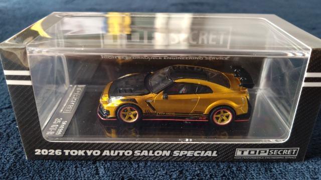 [����EKKK MODEL COLLECTION]1/64 TOP SECRET 35GT-R/R34 �����I�[�g�T����2026 �� �z�r�[�� 