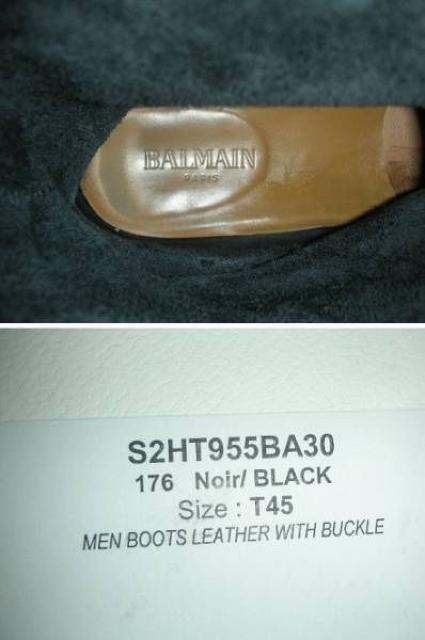 バルマンオム レザー エンジニアブーツ 黒45 美品 < ブランド バルマンオム レザー エンジニアブーツ 黒45 美品 < ブランドの