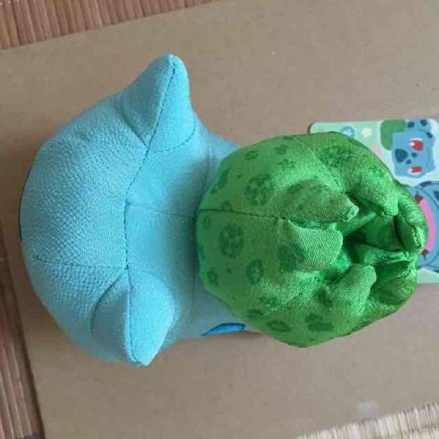 ポケモン・和風ちりめん生地ぬいぐるみ。フシギダネ < おもちゃ  ポケモン・和風ちりめん生地ぬいぐるみ。フシギダネ < おもちゃの