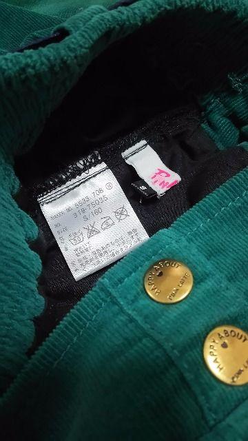 ピンクラテ/PINK-Iatte☆コーデュロイ緑インパン&ベルト付きスカート/160(S) < ブランド  ピンクラテ/PINK-Iatte☆コーデュロイ緑インパン&ベルト付きスカート/160(S) < ブランドの