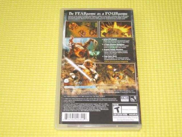 PSP★UNTOLD LEGENDS BROTHERHOOD of the BLADE < ゲーム本体/ソフト  PSP★UNTOLD LEGENDS BROTHERHOOD of the BLADE < ゲーム本体/ソフトの