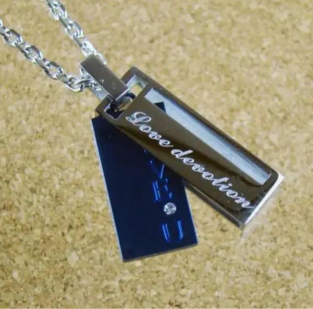 �y�A�V���[�Y�̃����Y �l�b�N���X LOVE�^�J���[�F�u���[ �� �j���A�N�Z�T���[/���v�� 