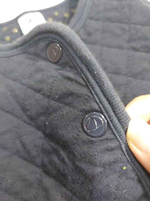 プチバトー キルティングカーディガン サイズ86cm < ブランド  プチバトー キルティングカーディガン サイズ86cm < ブランドの