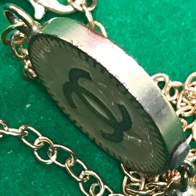 激レア 正規品 ヴィンテージ シャネル CoCo & カメリア ネックレス 金/ピンク < ブランド  激レア 正規品 ヴィンテージ シャネル CoCo & カメリア ネックレス 金/ピンク < ブランドの