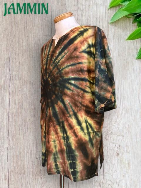 ぐるぐるタイダイクルタ★サイケ★ヒッピー★アフリカン★エスニック < 男性ファッション  ぐるぐるタイダイクルタ★サイケ★ヒッピー★アフリカン★エスニック < 男性ファッションの