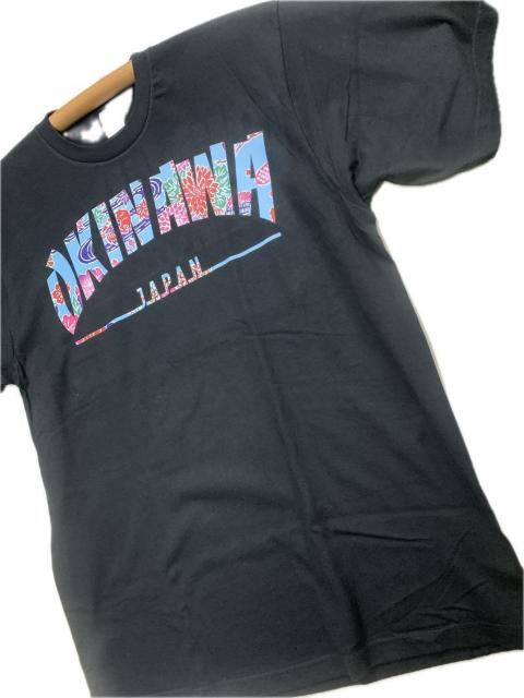 新品 沖縄オリジナルデザインT−シャツ (黒)XL < 男性ファッション  新品 沖縄オリジナルデザインT−シャツ (黒)XL < 男性ファッションの