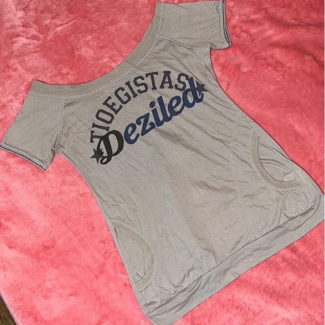 MAISON GILFY  オフショルダー  バックジッパー開閉 露出調節可能トップス < ブランド  MAISON GILFY  オフショルダー  バックジッパー開閉 露出調節可能トップス  < ブランドの