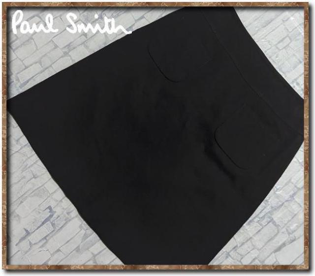 ポールスミスブラック 綿麻スカート 黒 < ブランド ポールスミスブラック 綿麻スカート 黒 < ブランドの