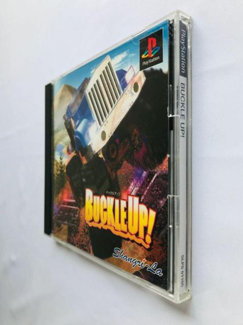 BUCKE UP! バックルアップ PS 帯 ハガキ BUCKLE UP! PS with Obi Postcard < ゲーム本体/ソフト BUCKE UP! バックルアップ PS 帯 ハガキ BUCKLE UP! PS with Obi Postcard < ゲーム本体/ソフトの