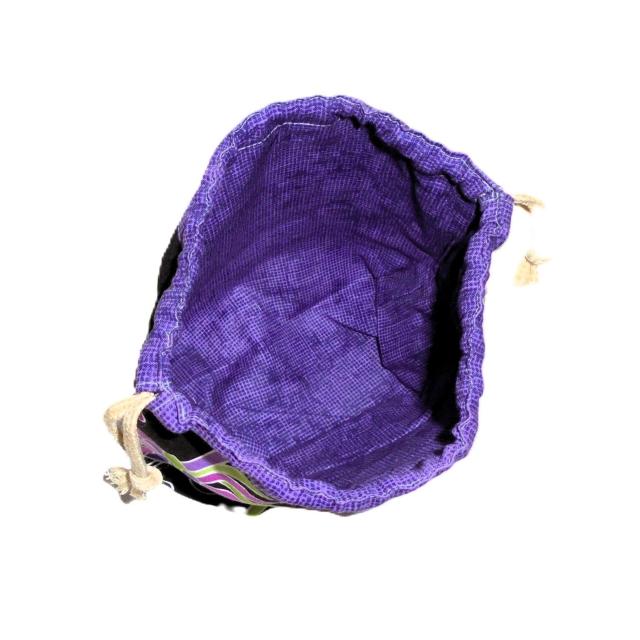 【底マチ幅が広い巾着】◆ヴェラブラッドリー◆【Purple Punch】無地系紫 < 女性ファッション 【底マチ幅が広い巾着】◆ヴェラブラッドリー◆【Purple Punch】無地系紫 < 女性ファッションの