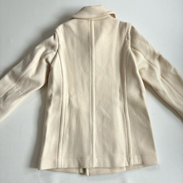 ◆美品◆24AW◆ギャルリーヴィー◆ウールピーコート◆アイボリー◆M < 女性ファッション ◆美品◆24AW◆ギャルリーヴィー◆ウールピーコート◆アイボリー◆M < 女性ファッションの