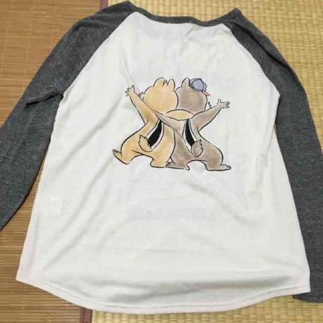 ディズニー・チップ&デール柄ラグラン長袖Tシャツ < ブランド ディズニー・チップ&デール柄ラグラン長袖Tシャツ < ブランドの