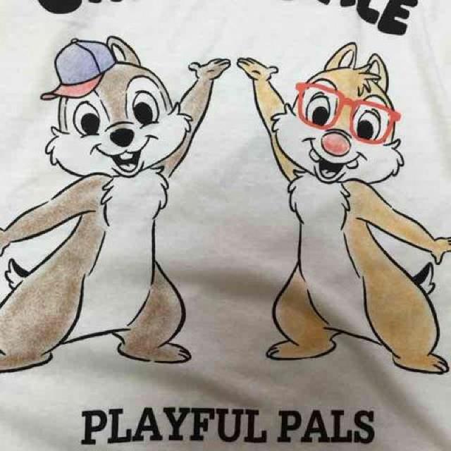 ディズニー・チップ&デール柄ラグラン長袖Tシャツ < ブランド ディズニー・チップ&デール柄ラグラン長袖Tシャツ < ブランドの