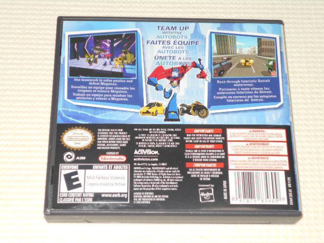 DS★TRANS FORMERS ANIMATED THE GAME 海外版(国内本体動作可能) < ゲーム本体/ソフト  DS★TRANS FORMERS ANIMATED THE GAME 海外版(国内本体動作可能) < ゲーム本体/ソフトの
