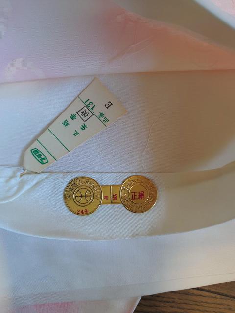 未使用タグ付き、袋帯、六通、芯なし、白に薄ピンク柄 < 女性ファッション  未使用タグ付き、袋帯、六通、芯なし、白に薄ピンク柄 < 女性ファッションの