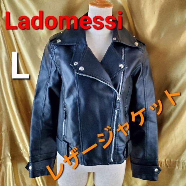 込み★Ladomessi★レザージャケット/ライダースジャケット★L★ < 女性ファッション  込み★Ladomessi★レザージャケット/ライダースジャケット★L★  < 女性ファッションの