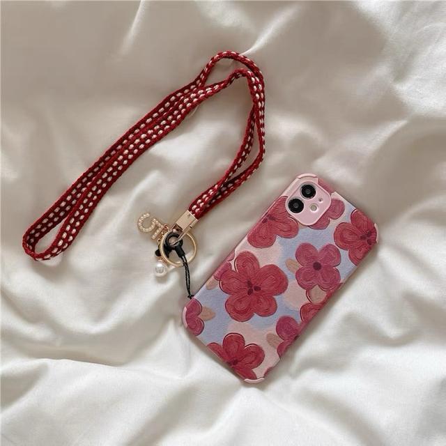 【新品未使用】花柄iPhoneケース 各サイズ < 家電/AV  【新品未使用】花柄iPhoneケース 各サイズ < 家電/AVの