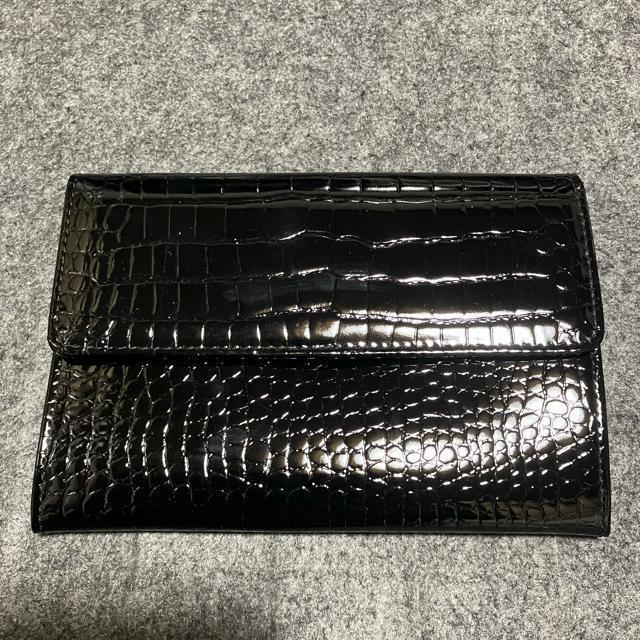 【長期保管未使用品】 【アンティーク】 エナメル × クロコ × 長財布 < 女性ファッション  【長期保管未使用品】 【アンティーク】 エナメル × クロコ × 長財布  < 女性ファッションの