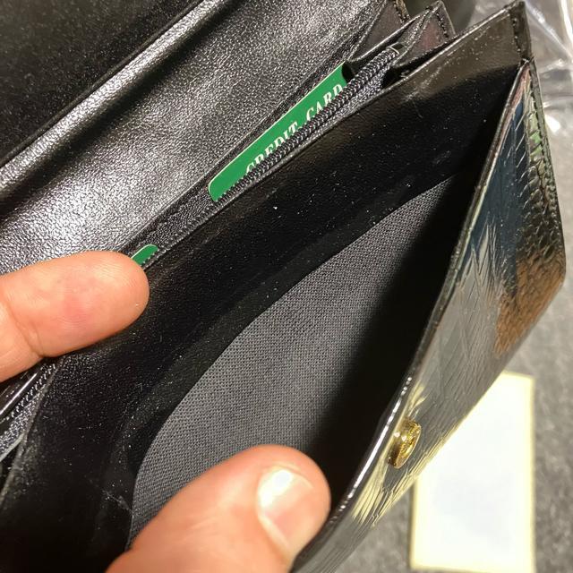 【長期保管未使用品】 【アンティーク】 エナメル × クロコ × 長財布 < 女性ファッション  【長期保管未使用品】 【アンティーク】 エナメル × クロコ × 長財布 < 女性ファッションの