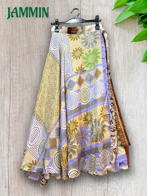 アジアン柄巻きスカート アジアン エスニック ラップスカート ロングスカート < 女性ファッション アジアン柄巻きスカート アジアン エスニック ラップスカート ロングスカート < 女性ファッションの