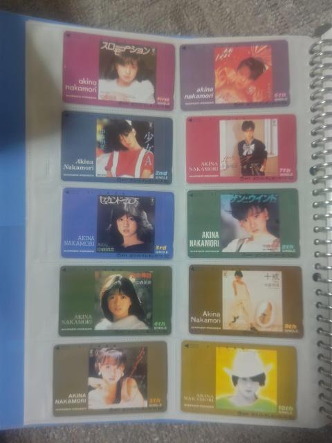 テレカ 50度数 中森明菜 '82~'87 W 未使用 18枚 < タレントグッズ テレカ 50度数 中森明菜 '82~'87 W 未使用 18枚 < タレントグッズの