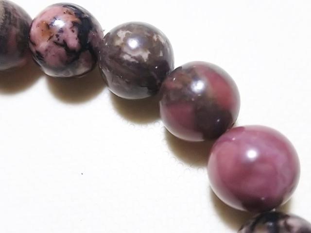 天然石★ロードナイト 10mm ブレス < 女性アクセサリー/時計 天然石★ロードナイト 10mm ブレス < 女性アクセサリー/時計の