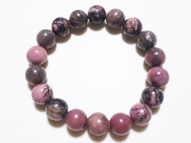 天然石★ロードナイト 10mm ブレス < 女性アクセサリー/時計 天然石★ロードナイト 10mm ブレス < 女性アクセサリー/時計の