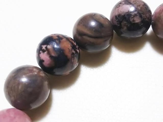 天然石★ロードナイト 10mm ブレス < 女性アクセサリー/時計 天然石★ロードナイト 10mm ブレス < 女性アクセサリー/時計の