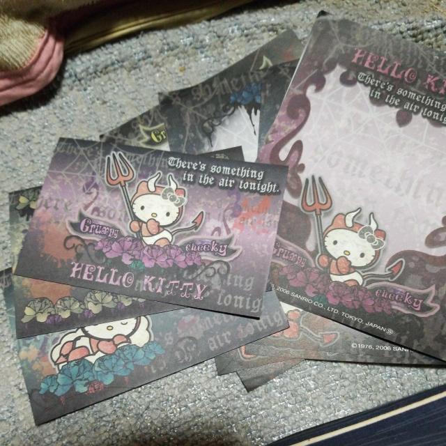 デビルキティ レターセット HELLO KITTY 封筒3枚便箋11枚 < アニメ/コミック/キャラクター デビルキティ レターセット HELLO KITTY 封筒3枚便箋11枚 < アニメ/コミック/キャラクターの