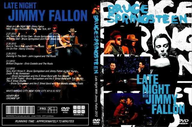 ブルーススプリングスティーン LATE NIGHT & JIMMY FALLON 2012 < CD/DVD/ビデオ ブルーススプリングスティーン LATE NIGHT & JIMMY FALLON 2012 < CD/DVD/ビデオの