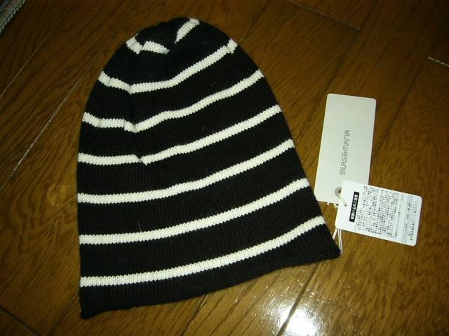 新品SILASサイラスボーダービーニー薄手ニットキャップ黒白 < ブランド  新品SILASサイラスボーダービーニー薄手ニットキャップ黒白  < ブランドの