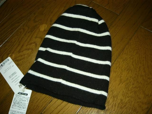 新品SILASサイラスボーダービーニー薄手ニットキャップ黒白 < ブランド  新品SILASサイラスボーダービーニー薄手ニットキャップ黒白 < ブランドの