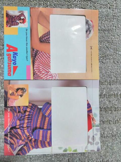 テレカ 50度数 我妻佳代 フリー110#44126 #44127 未使用 < タレントグッズ テレカ 50度数 我妻佳代 フリー110#44126 #44127 未使用 < タレントグッズの