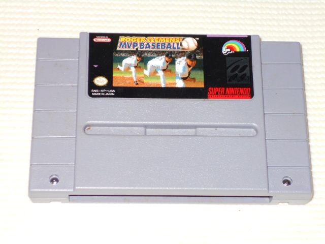 SFC★ROGER CLEMENS' MVP BASEBALL SNES 海外版 < ゲーム本体/ソフト  SFC★ROGER CLEMENS' MVP BASEBALL SNES 海外版  < ゲーム本体/ソフトの