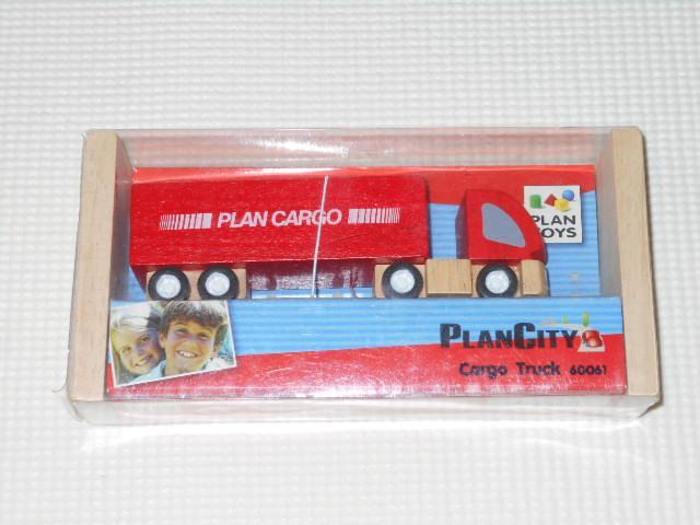 PLAN TOYS PLAN CITY Cargo Truck 60061    