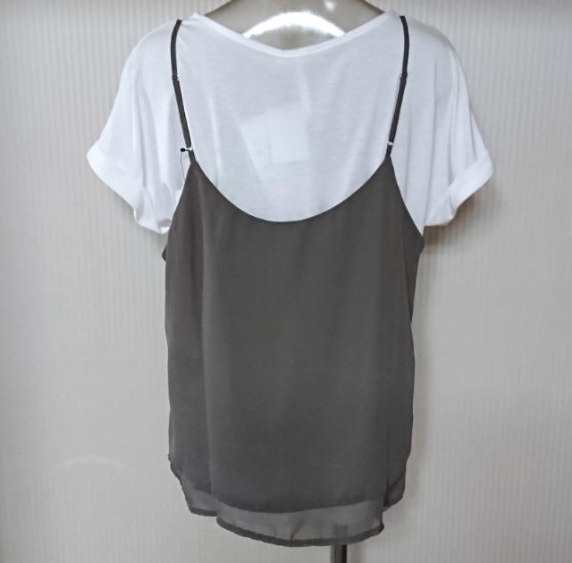 【大きいサイズ】しまむら★HK シフォン キャミ&Tシャツ < ブランド 【大きいサイズ】しまむら★HK シフォン キャミ&Tシャツ < ブランドの