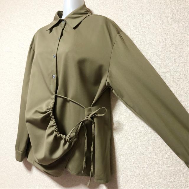 【新品】個性的☆変形シャツ/カーキ < ブランド  【新品】個性的☆変形シャツ/カーキ < ブランドの